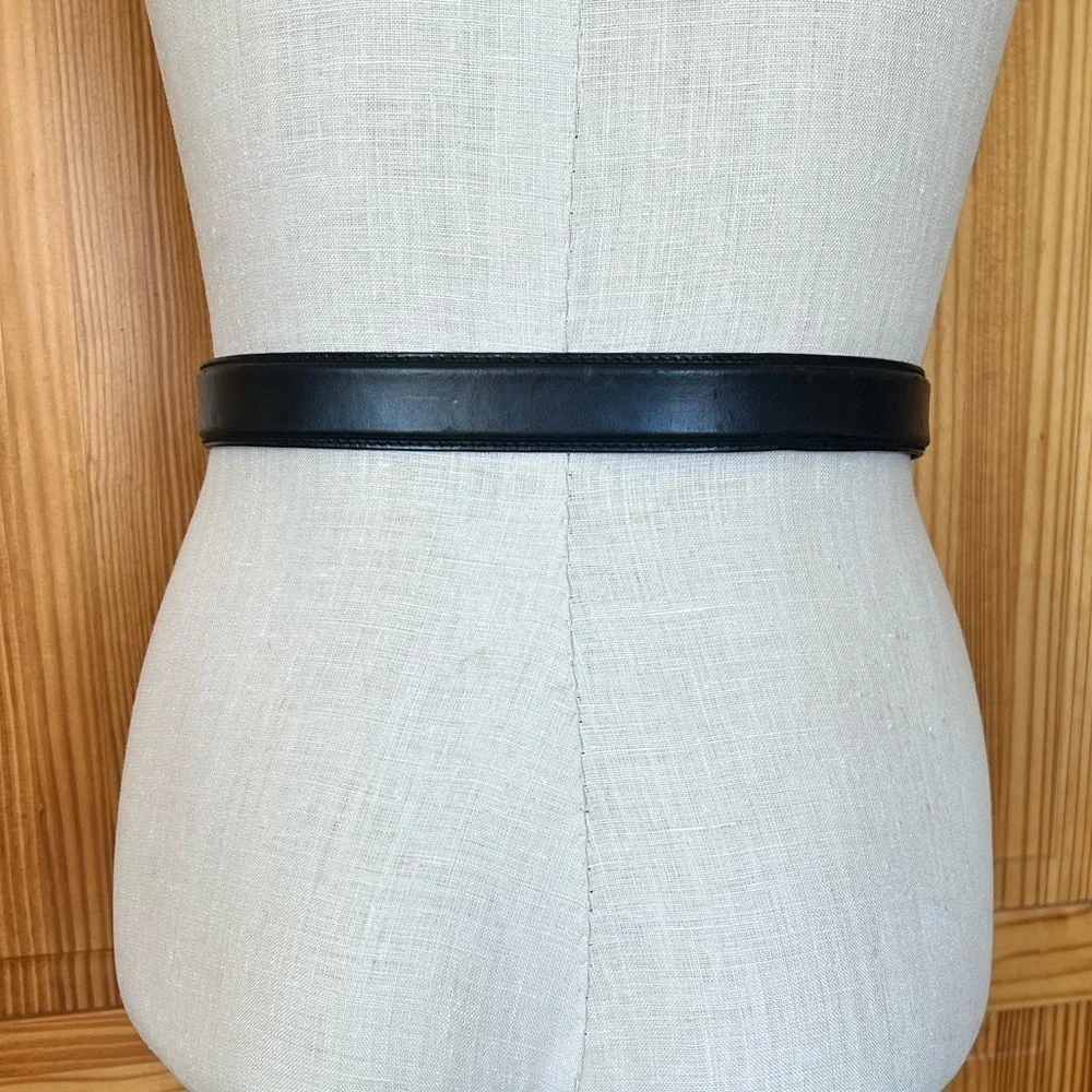 Nocona 34 Black Genuine Leather Western Belt Cowgirl Casual